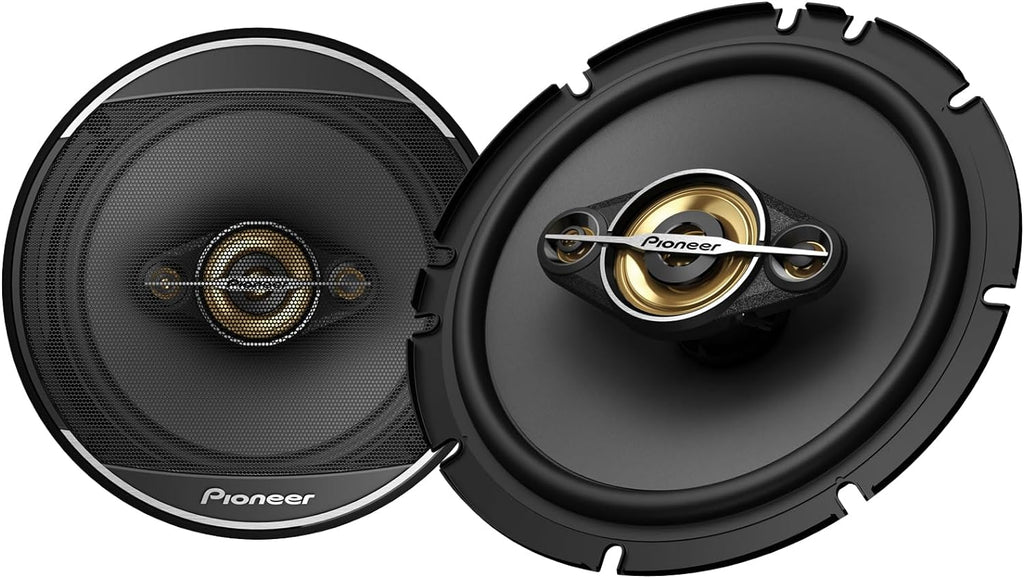 Pioneer TS-A1681F 350W MAX 6.5" 4-WAY 4-OHM STEREO CAR AUDIO COAXIAL SPEAKERS