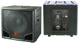 MR DJ PRO-SUB18AMP <br/>18-Inch 6000W Active Self-Powered PA DJ Subwoofer with Bluetooth USB/SD/FM and 2 Speaker Output