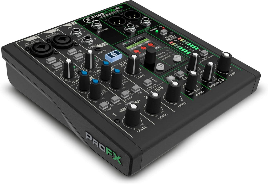 Mackie ProFXv3 6-Channel Professional Effects Mixer with USB + Software