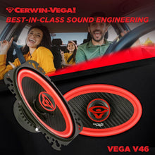 Charger l'image dans la galerie, Cerwin Vega V46 2025 Edition - 4"x6" 2-Way Coaxial Full Range Speakers (4Ω)