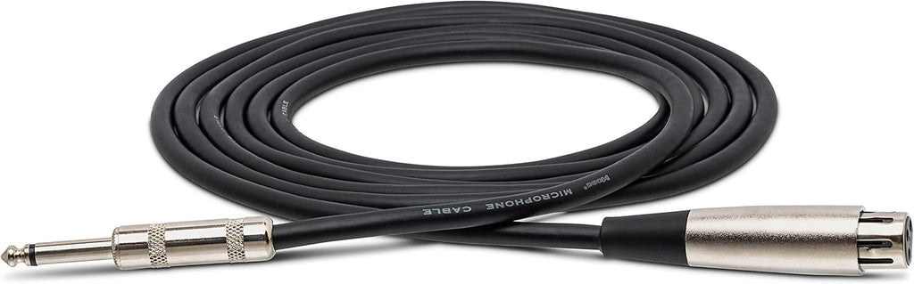 Hosa MCH-105 Microphone Cable XLR Female to 1/4" TS Male 5 foot