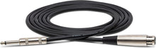 Charger l'image dans la galerie, Hosa MCH-125 Microphone Cable XLR3 Female to 1/4" TS Male 25 foot
