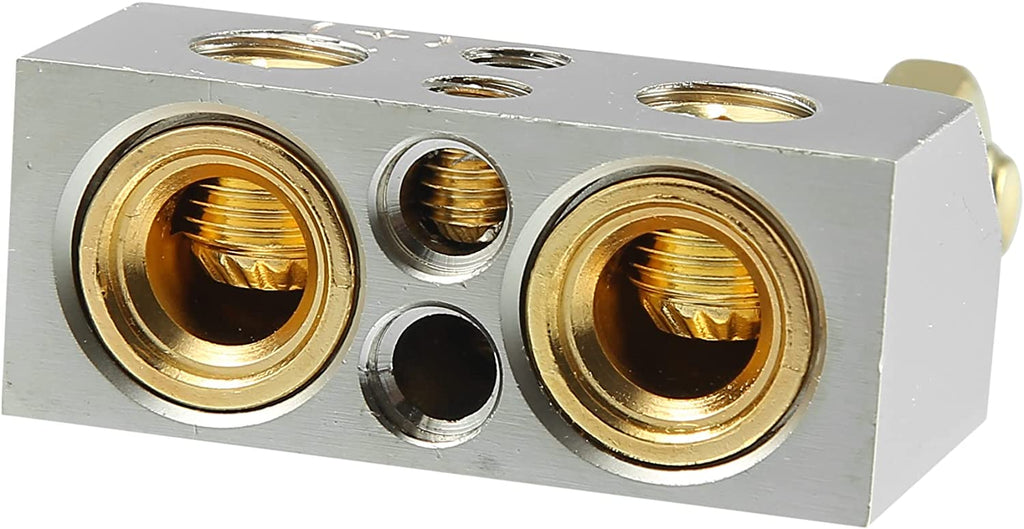 Absolute BTC300PN 0/2/4/6/8 AWG Single Positive & Negative Power Battery Terminal Connectors Chrome