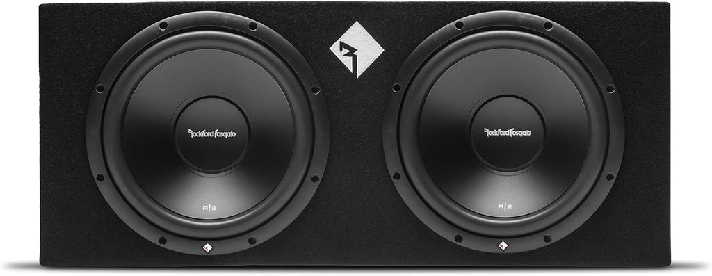 Rockford Fosgate R2-2X12 1000W Loaded Dual 12" Sealed Enclosure