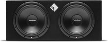 Charger l'image dans la galerie, Rockford Fosgate R2-2X12 1000W Loaded Dual 12" Sealed Enclosure
