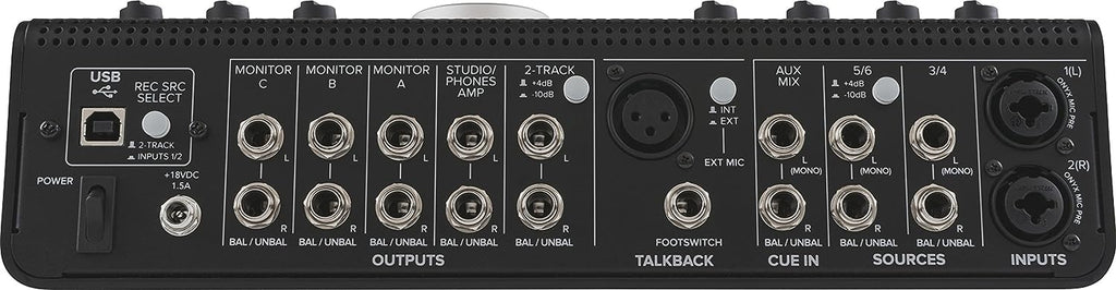 Mackie Big Knob Series, 4x3 Studio Monitor Controller 192kHz USB I/O (BIG KNOB STUDIO PLUS)