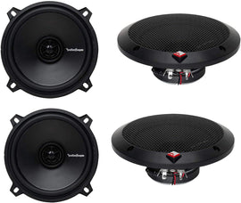 2 Pairs of Rockford Fosgate Prime R1525X2 160W Peak (80W RMS) 5-1/4