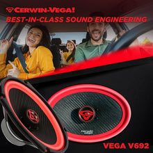 Charger l'image dans la galerie, Cerwin Vega V692 2025 Edition 6"x9" 2-WAY COAXIAL FULL RANGE SPEAKERS 2Ω