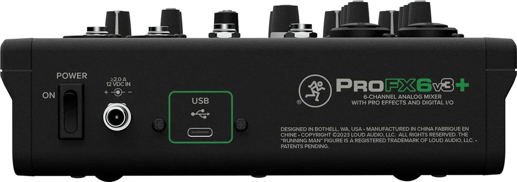 Mackie ProFXv3 6-Channel Professional Effects Mixer with USB + Software