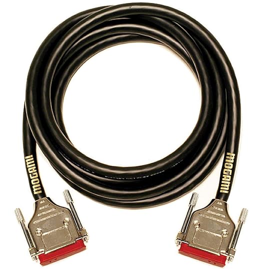 Mogami GOLD AES DB25-DB25-50 Digital Recorder Cable Yamaha DB25 Connectors - 50 Feet