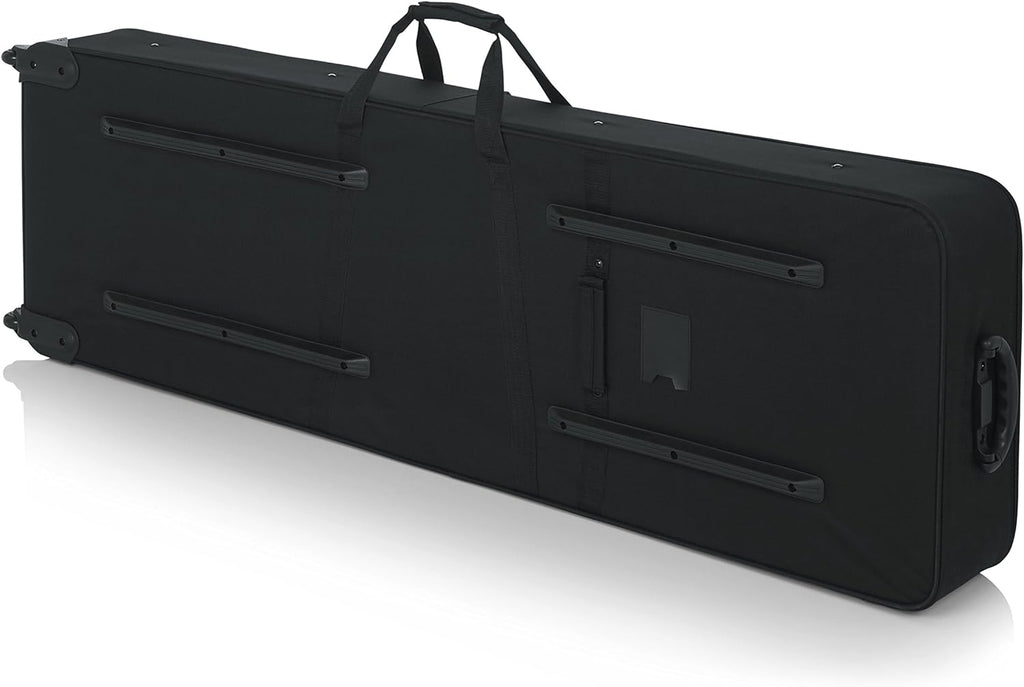 Gator Cases GK-76 Lightweight Keyboard Case with Pull Handle and Wheels; Fits 76-Note Keyboards