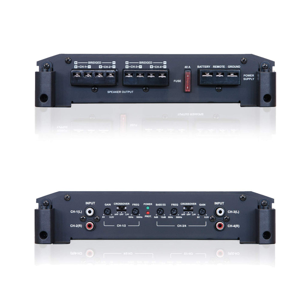 Alpine BBX-F1200 Car Amp 600 Watts 4 Channel Class-A/B Amplifier