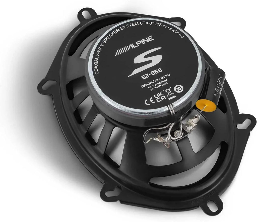Front+Rear Alpine S 5x7" Speaker Replacement Kit Fit 2000-2009 Mercury Sable