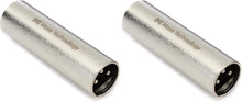 Charger l'image dans la galerie, 2 Hosa GXX-144 XLR Male to XLR Male Coupler
