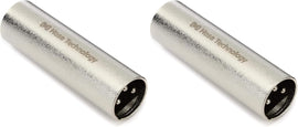 2 Hosa GXX-144 XLR Male to XLR Male Coupler