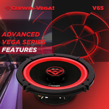 Load image into Gallery viewer, Cerwin Vega V65 2025 Edition - 6.5" 2-Way Coaxial Speakers (4Ω)