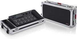 Gator Cases  GHELIXFLOOR ATA Style Case for the Line 6 Helix Multi-FX Floor Processor with Wheels