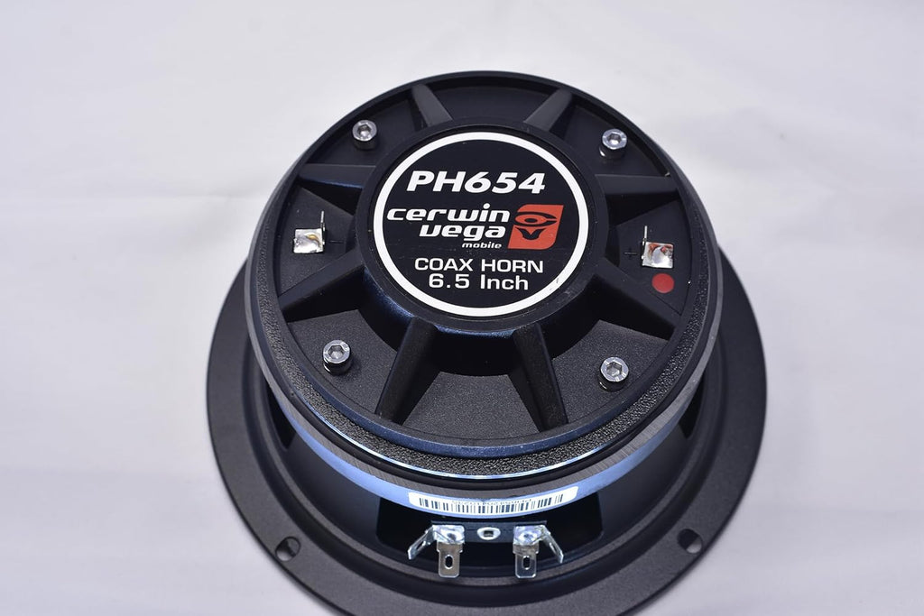 Cerwin Vega PH654 600W 6.5" PRO Series Full Range Coaxial 4-ohm Speakers Pair