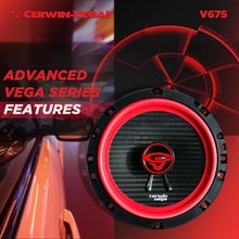 Load image into Gallery viewer, Cerwin Vega V675 2025 Edition - 6.75" 2-WAY COAXIAL SPEAKERS