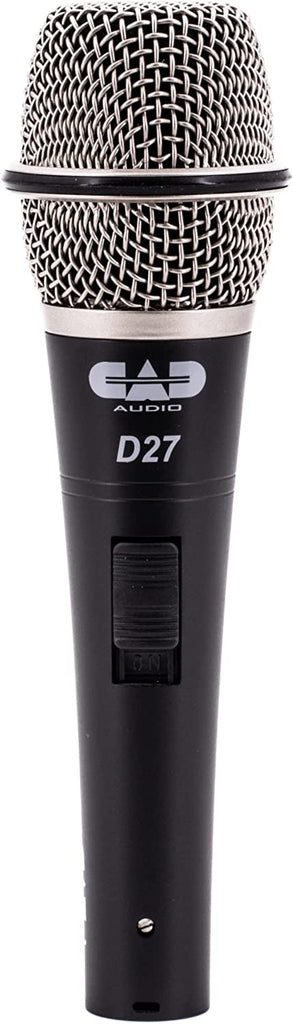 CAD Audio D27 SuperCardioid Dynamic Microphone with On/Off Switch