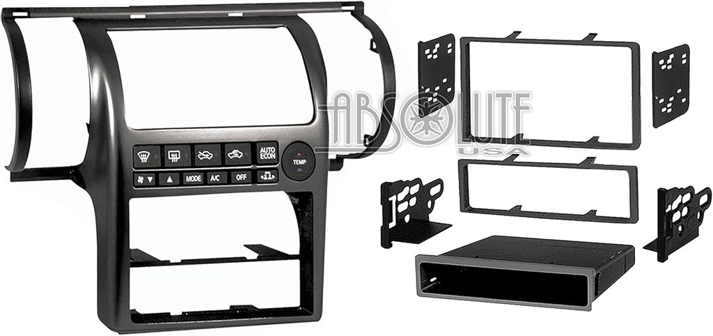 Absolute USA ABS99-7604B Fits Infiniti G35 Sedan 03-04 Aftermarket Stereo Harness Radio Install Dash Kit
