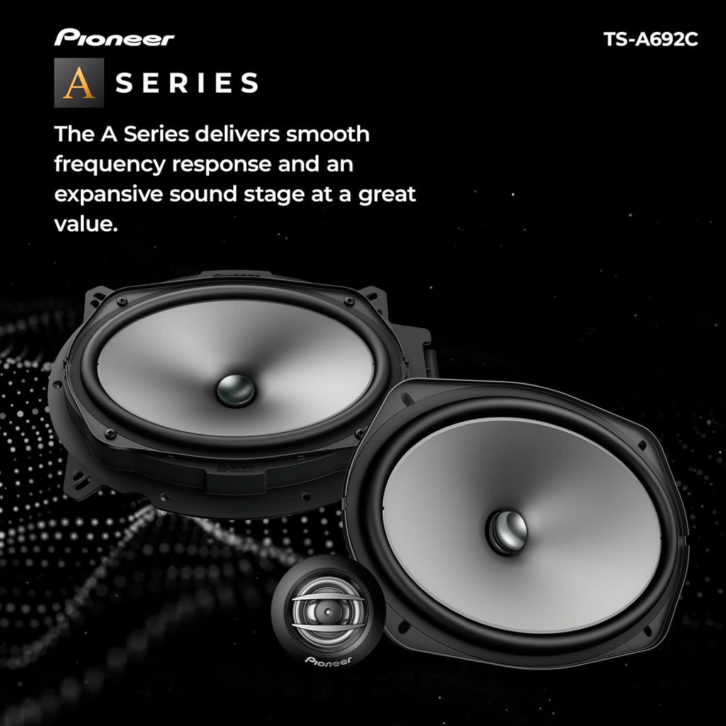 Pioneer TS-A692C A-Series 6"x9" Component Speaker System