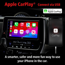 Charger l'image dans la galerie, JVC KW-M595BT Digital Media Receiver 6.8" Capacitive Touch Monitor Apple CarPlay- Android Auto w/License Plate