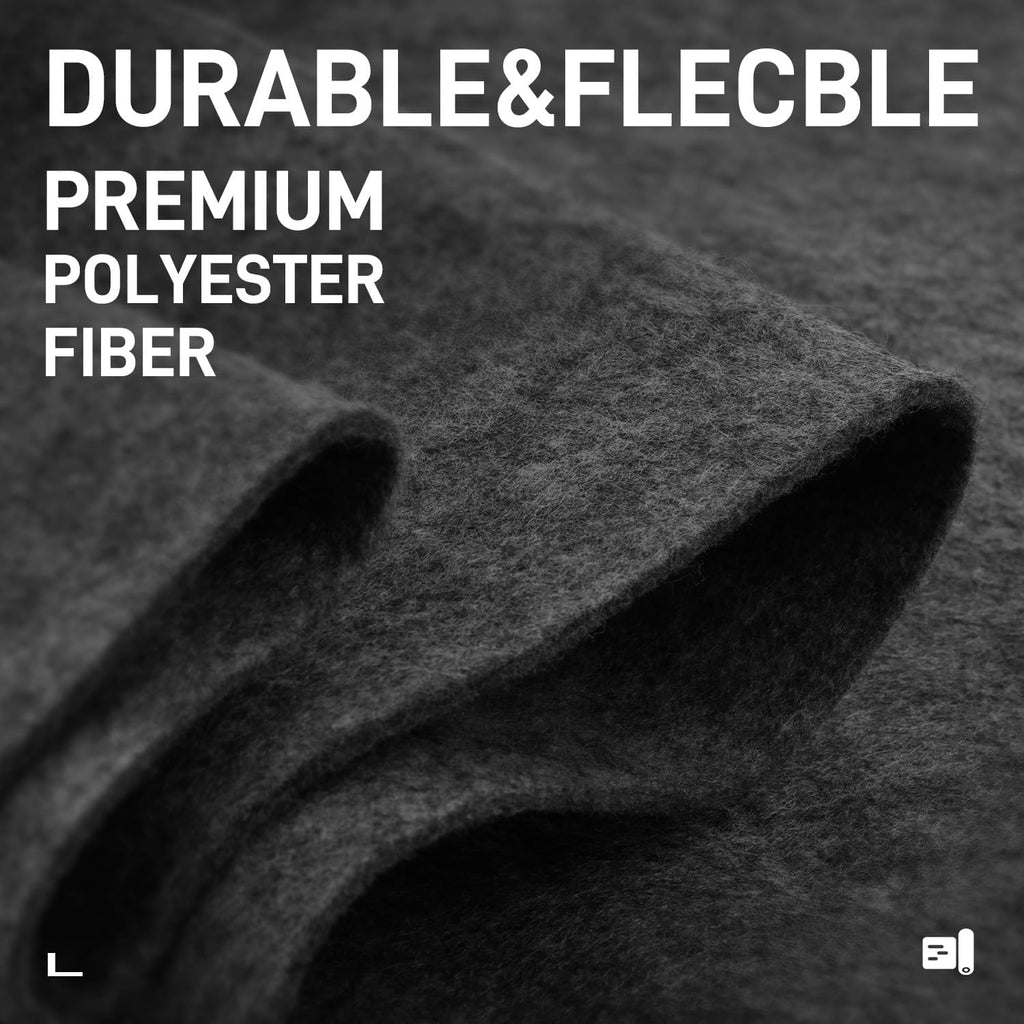 MR DJ DC3DGR 3' L X 4' W Dark Gray Carpet for Speaker Subwoofer Enclosure Boxes
