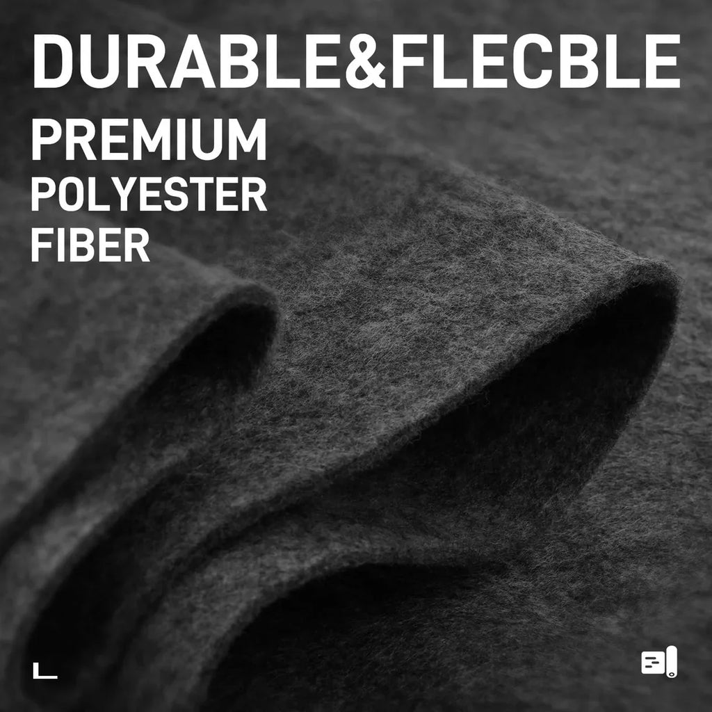MR DJ 20'L X 4'W Dark Gray Car PA DJ Speaker Box Upholstery Liner Carpet