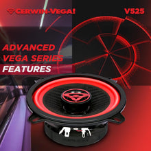 Charger l'image dans la galerie, Cerwin Vega V525 2025 Edition 5.25" 2-WAY COAXIAL FULL RANGE SPEAKERS