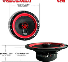 Load image into Gallery viewer, Cerwin Vega V675 2025 Edition - 6.75" 2-WAY COAXIAL SPEAKERS
