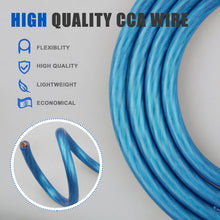Load image into Gallery viewer, American Terminal ATP8G100BL 8GA 100' Blue Power Ground Wire Car Audio Amplifier Marine Cable
