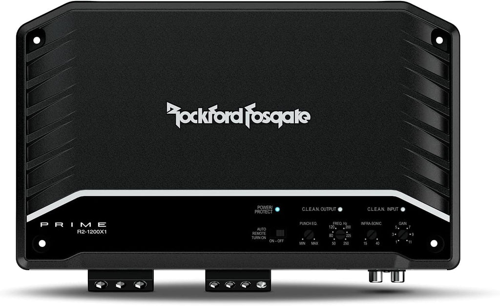 Rockford P2-2X12 Dual 12" P2 Series in Ported Box with R2-1200X1 Prime Series Amplifier