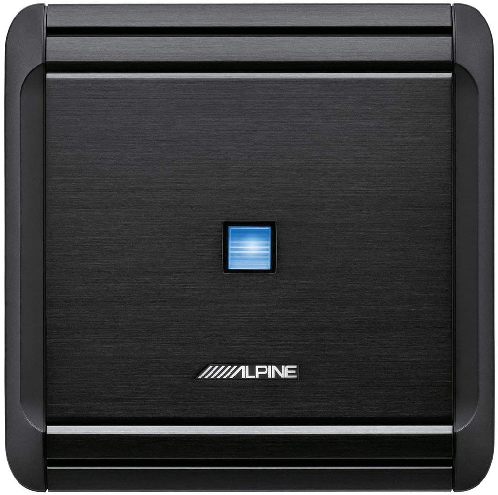 Alpine S-A32F 4-Channel Car Amplifier, 50 Watts RMS x 4 + Absolute 8 Gauge Amplifier Kit