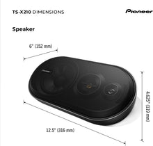 Charger l'image dans la galerie, Pioneer TS-X210 200W 5.25" 3-way 4-ohm Surface Mount Coaxial Car Speakers