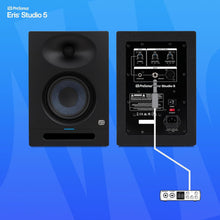 Load image into Gallery viewer, PreSonus Eris Studio 5 5.25-inch 2-Way Active Studio Monitors with EBM Waveguide