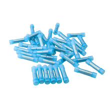 Charger l&#39;image dans la galerie, INSTALL BAY BNBC Butt Connectors 100 pk Blue 16-14 Gauge