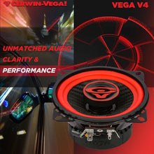 Charger l'image dans la galerie, Cerwin Vega V4 2025 Edition 4" 2-Way Coaxial Speakers (4Ω)