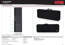 Charger l&#39;image dans la galerie, Gator Cases GL-BASS Lightweight Polyfoam Guitar Case for Electric Bass Guitars