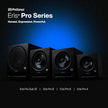 Load image into Gallery viewer, PreSonus Eris Pro 4 Studio Monitor — Bi-Amped, Active, 4.5-inch Coaxial Studio Monitor for Audio Recording &amp; Mixing, Ceiling- &amp; Wall-Mountable