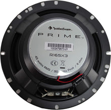 Load image into Gallery viewer, 2 Pair Rockford Fosgate R165X3 180W 6.5" coaxial speakers w/ silk tweeters