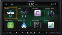 Load image into Gallery viewer, Alpine i407-WRA-JK Custom Fit Restyle Receiver for 2007-18 Jeep Wrangler JK/JKU. Apple CarPlay and Android Auto, Bluetooth, Plays FLAC Files, HD Radio, USB Input, iDatalink Maestro RR Included, No CD