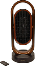 Charger l'image dans la galerie, 2-in-1 PTC Ceramic Heater &amp; Fan with Remote Timer 3 Modes Safety Grid Black