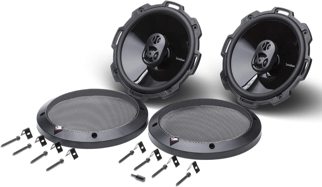 Rockford Punch P1675 220W 6 3/4" 3-Way Punch Series Full-Range Coaxial Car Speakers