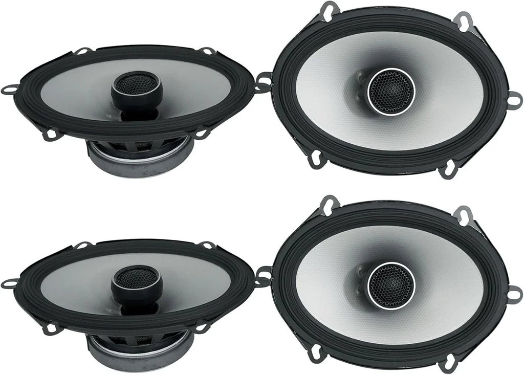 Front+Rear Alpine S 5x7" Speaker Replacement Kit Fit 2000-2009 Mercury Sable