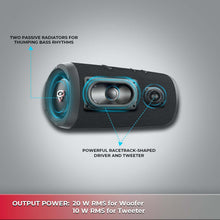 Load image into Gallery viewer, Cerwin Vega VMBLK Vega Mini Black Portable Compact Powerhouse Bluetooth Speaker