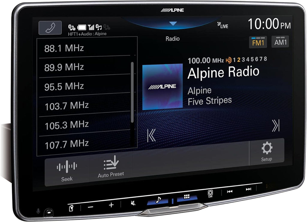 Alpine ILX-F511 11" Receiver & SXE-1726S 6.5 SXE-6926S 6x9 KTA-450 Power Pack