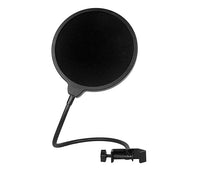 Load image into Gallery viewer, MR DJ POPSHIELD Pop Filter for Microphones Universal mic Stand mounting Bracket