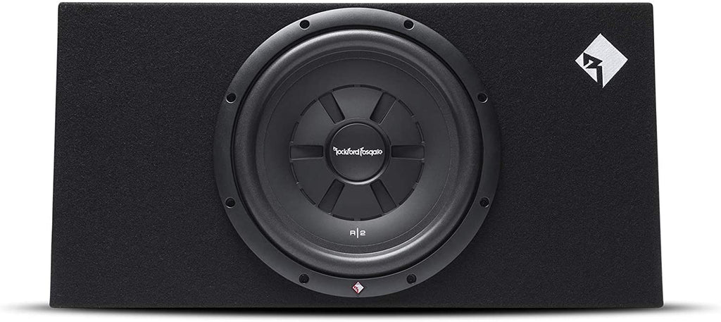 Rockford Fosgate R2250X1 Mono Sub Amp + R2S-1X12 12" Truck Enclosure