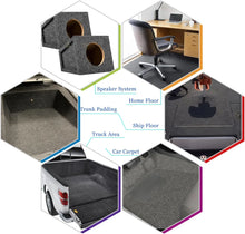 Load image into Gallery viewer, MR DJ 20'L X 4'W Dark Gray Car PA DJ Speaker Box Upholstery Liner Carpet